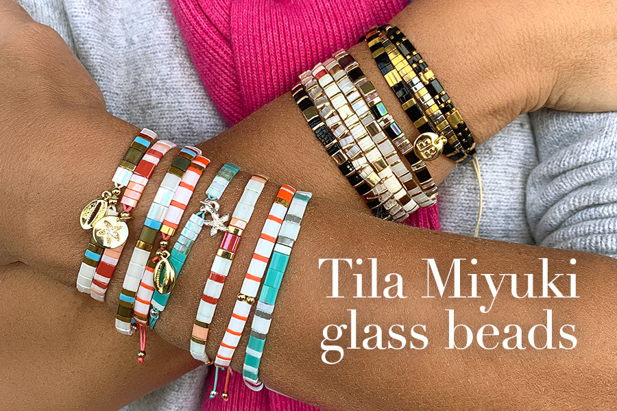 Miyuki tila store bead bracelet