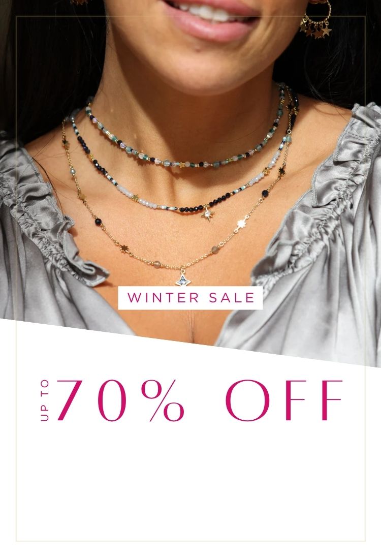 Up to 70% off in the Boho Betty Winter jewellery sale