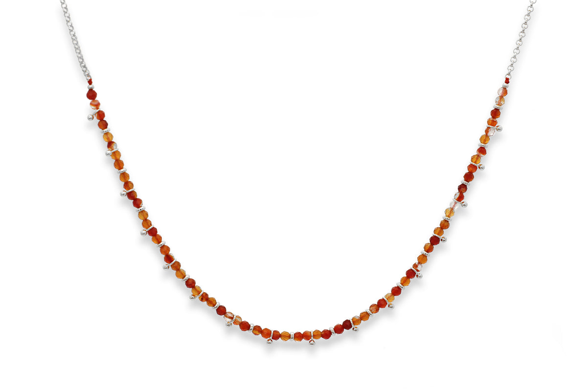 Salus Carnelian Gemstone Necklace