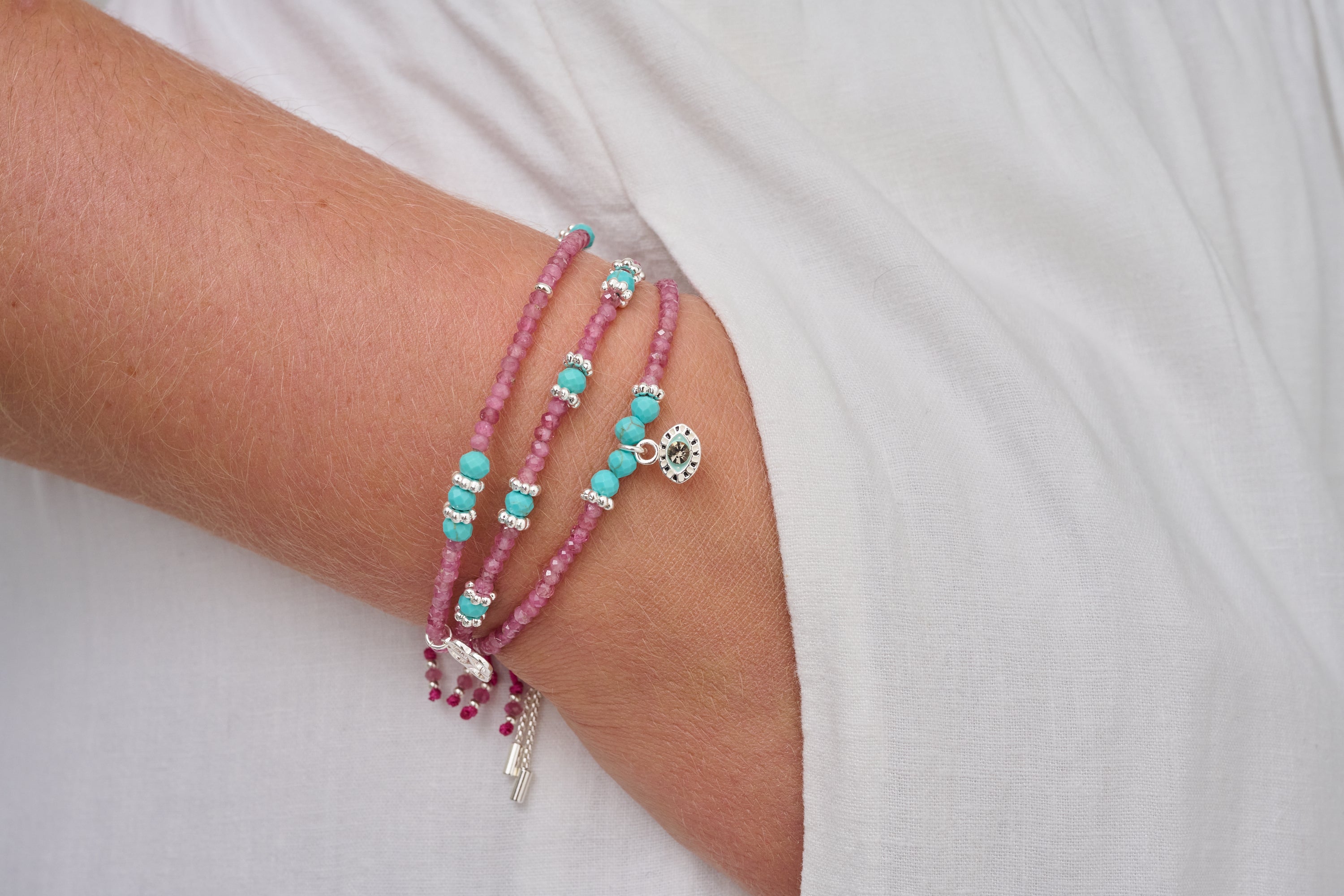 Poros 3 Layer Bracelet Stack