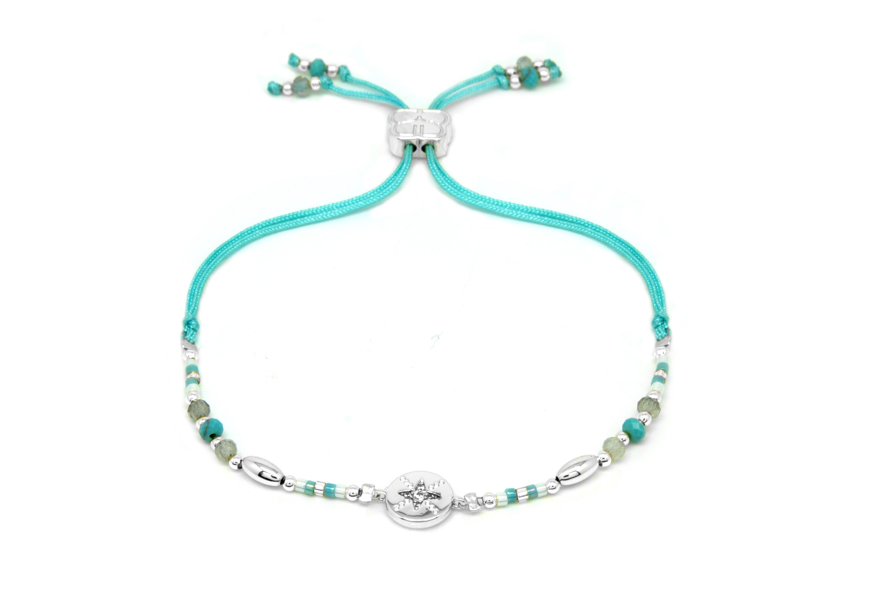 Goji Turquoise Beaded Bracelet - Boho Betty