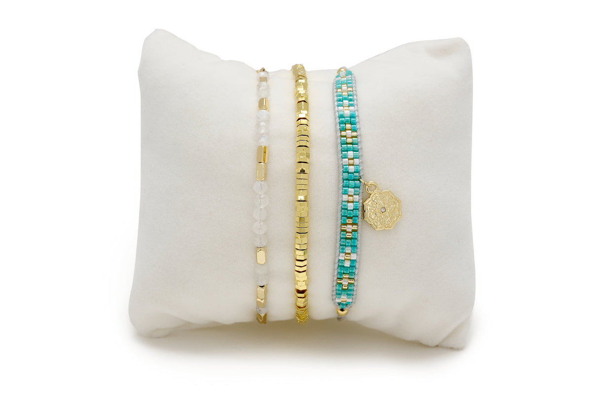 Danica Turquoise Bracelet Stack