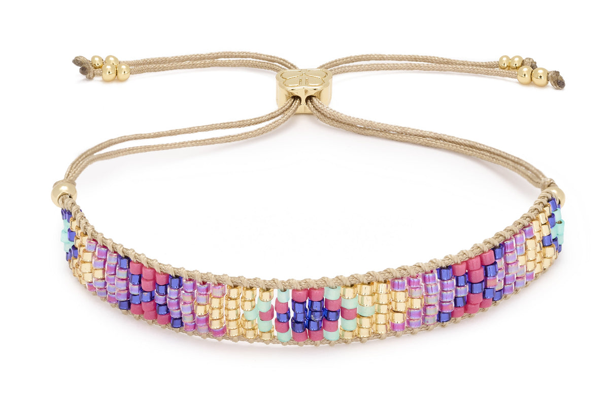 Magic Lilac Friendship Beaded Bracelet