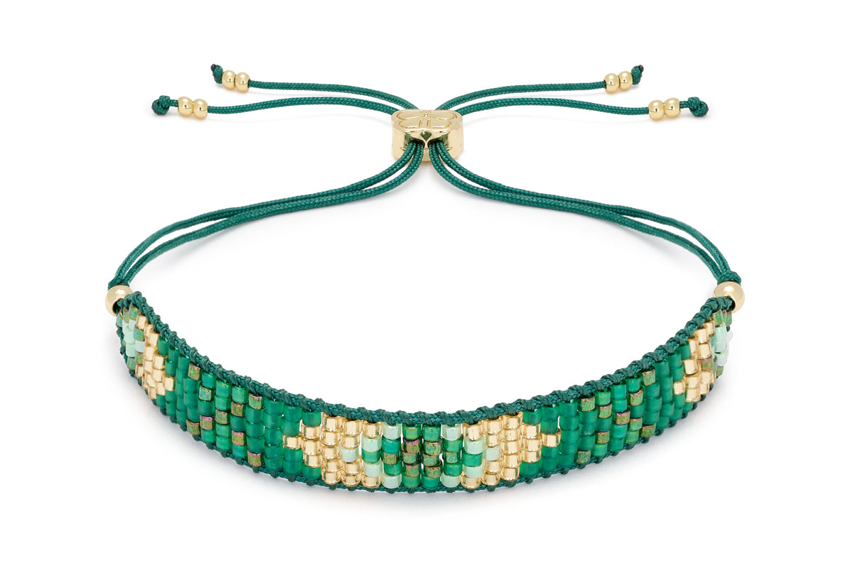 Magic Emerald Friendship Beaded Bracelet