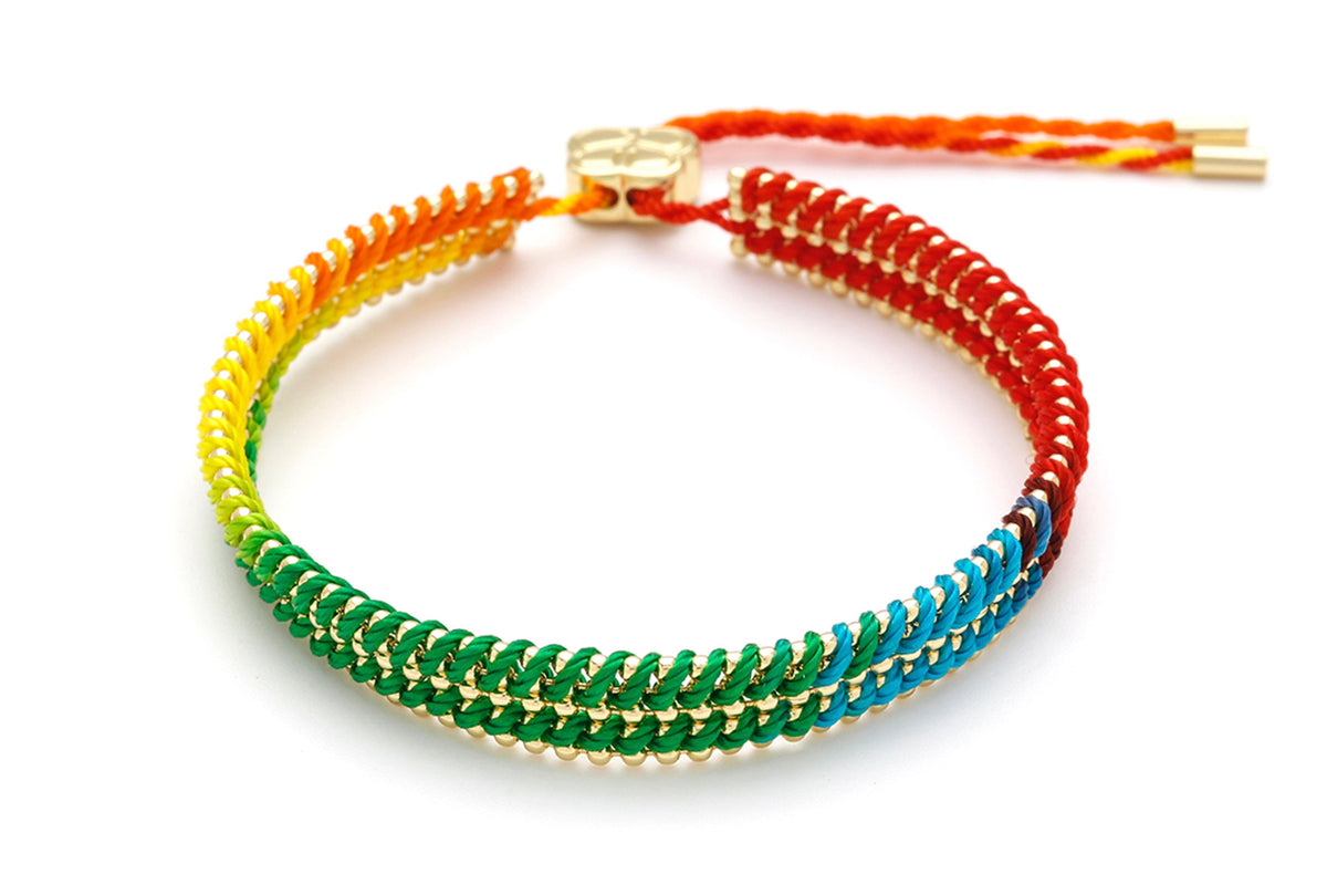 Yolia Rainbow Gold Bracelet