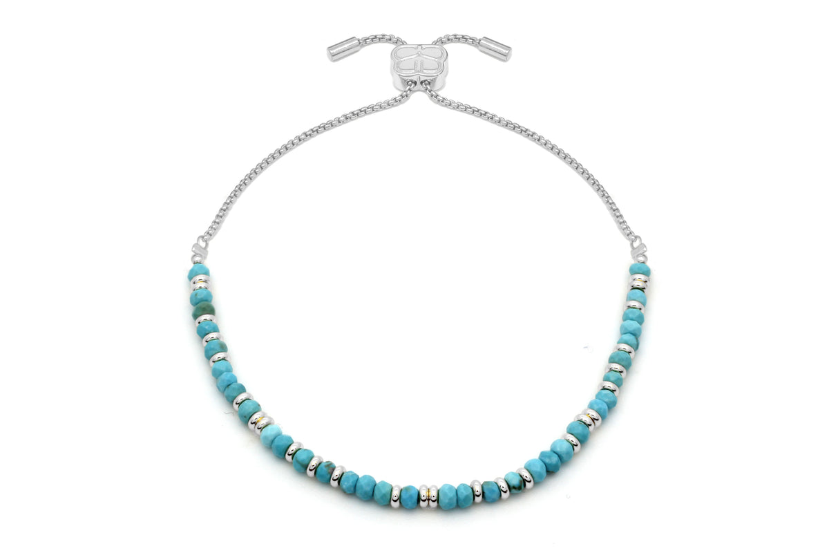 Mystical Turquoise Silver Bracelet