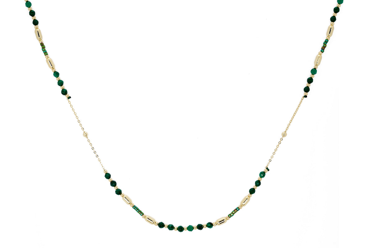 Horus Malachite Gemstone Necklace
