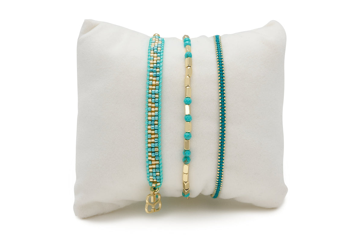 Tiffany Turquoise Bracelet Stack