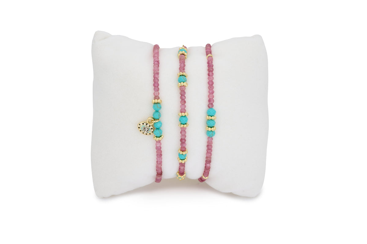 Poros 3 Layer Bracelet Stack