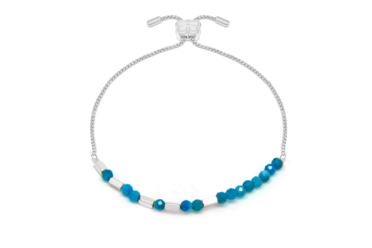 Kindness Apatite Silver Bracelet