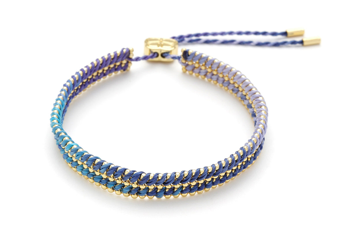 Yolia Blue Gold Bracelet