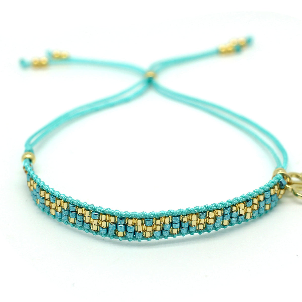 Boho Betty Freedom Turquoise Beaded Friendship Bracelet - La Maison