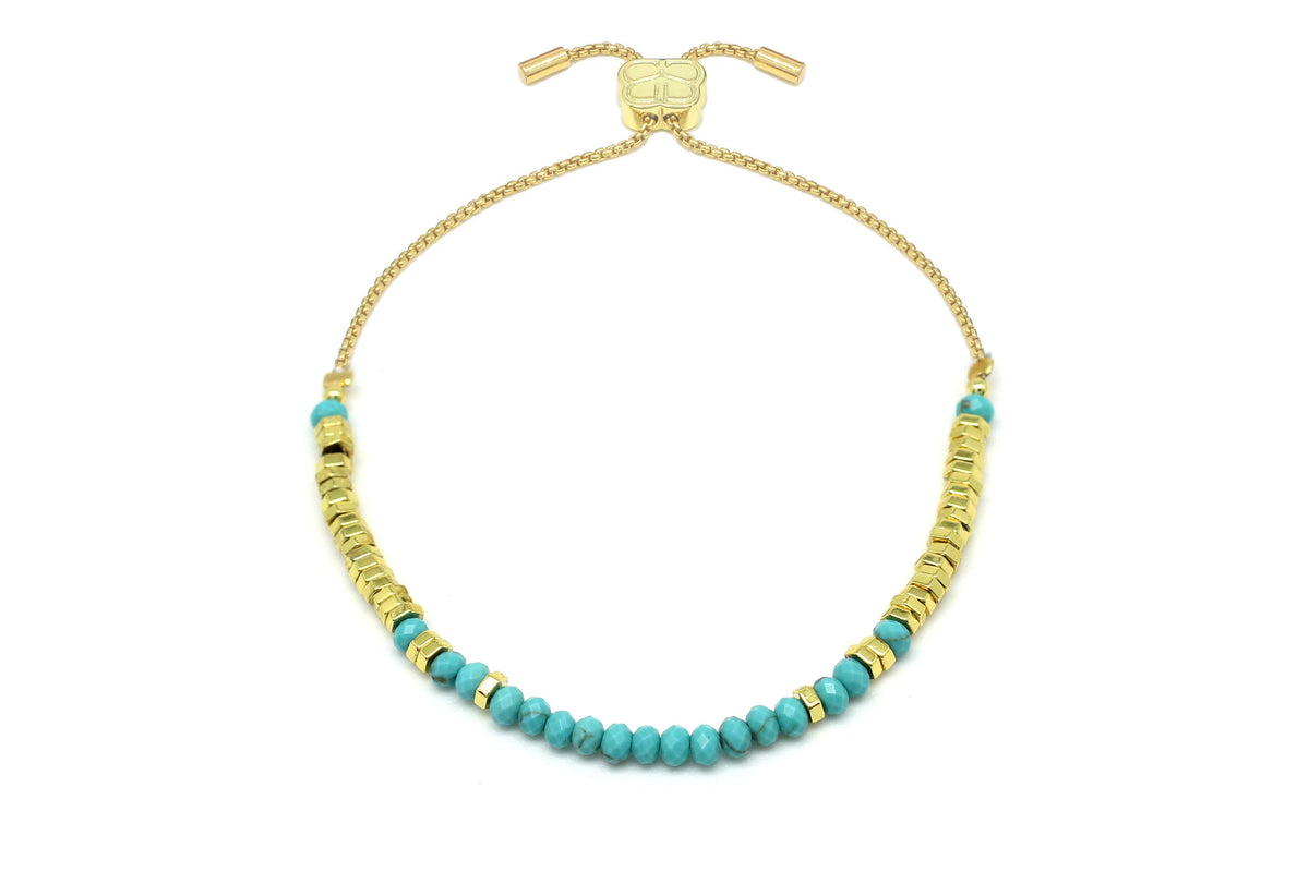 Tersina Turquoise Gold Bracelet