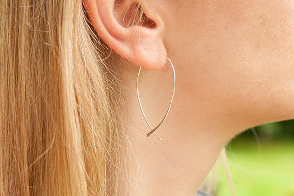 Sterling silver hot sale hippie earrings