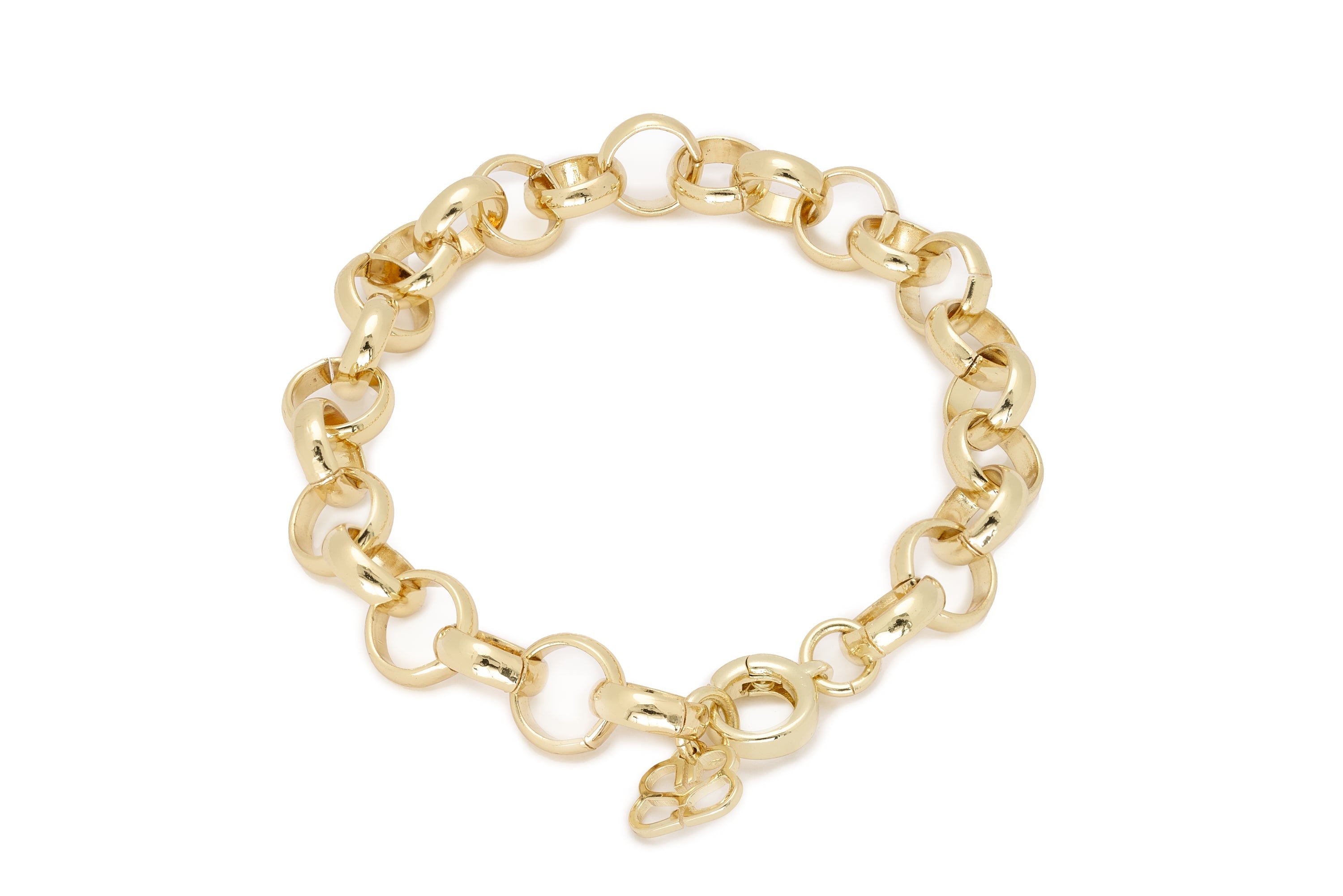 8” Designer Link Chain Bracelet,14K Two-Tone Gold 5X newest Layered Cuban Chain bracelet, Bling, CZ Diamond Bracelet, ICY 14mm Bracelet