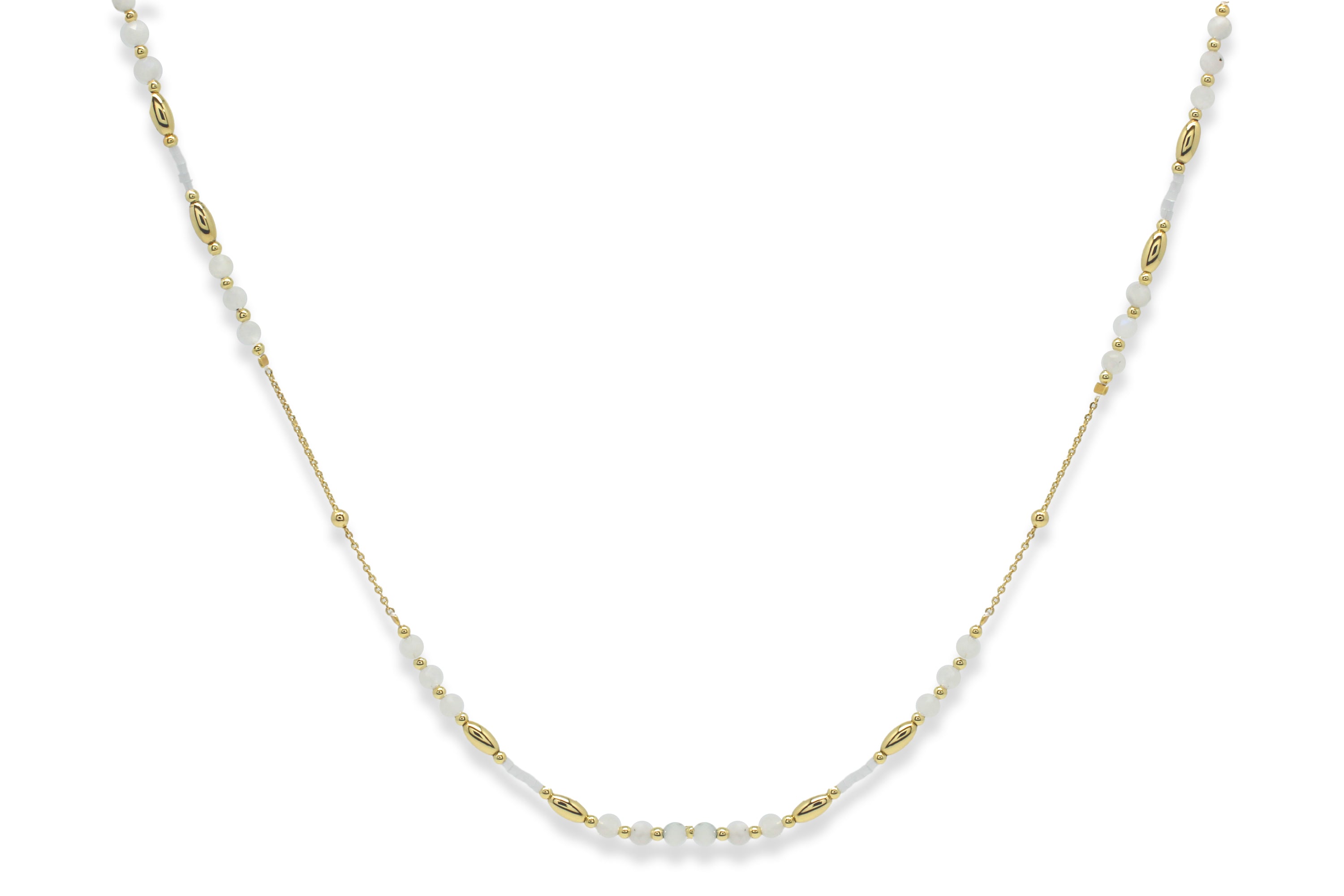 Hotsell Moonstone gemstone gold pendant necklace