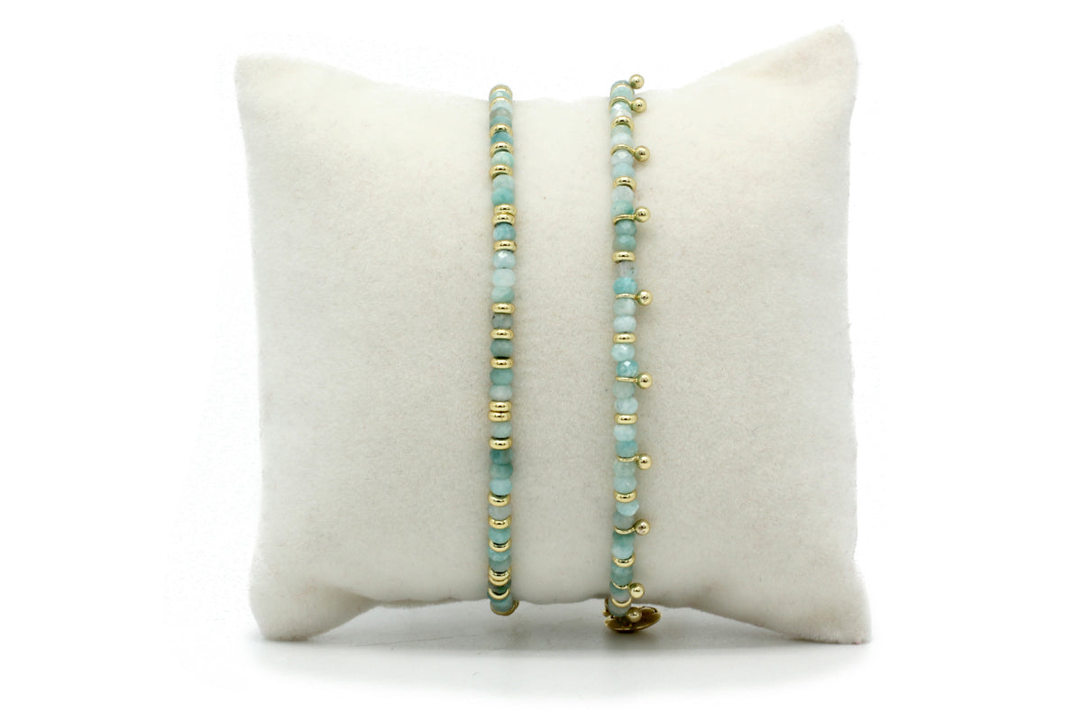 Serenity Amazonite Bracelet Stack